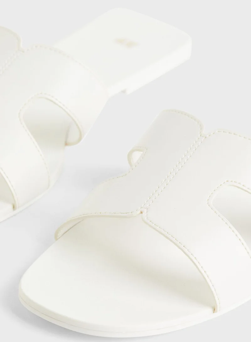 H&M Multi Strap Flat Sandals