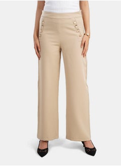 Pants with 8 Front Buttons