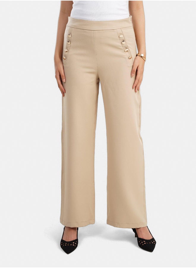 Clue - Pants with 8 Front Buttons - Image 1