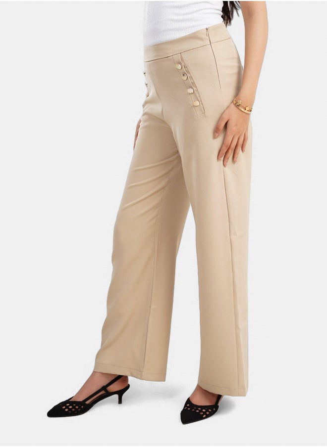 Clue - Pants with 8 Front Buttons - Image 1