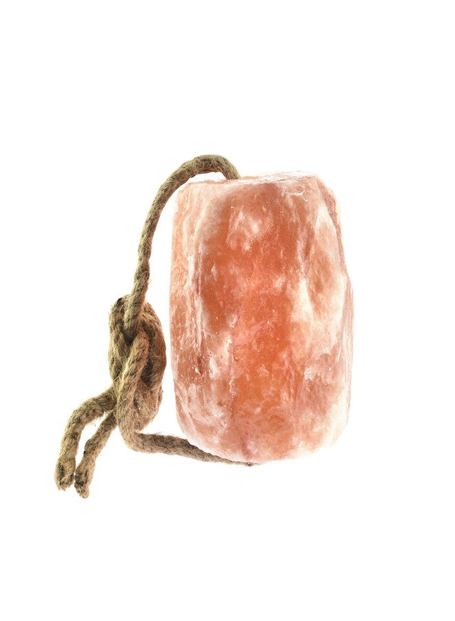 UMAID Himalayan Salt Lick 6 lbs On Rope for Horse, Deer, Goat, and Livestock Animals - Himalayan Salt Block 1 Pack - Image 1