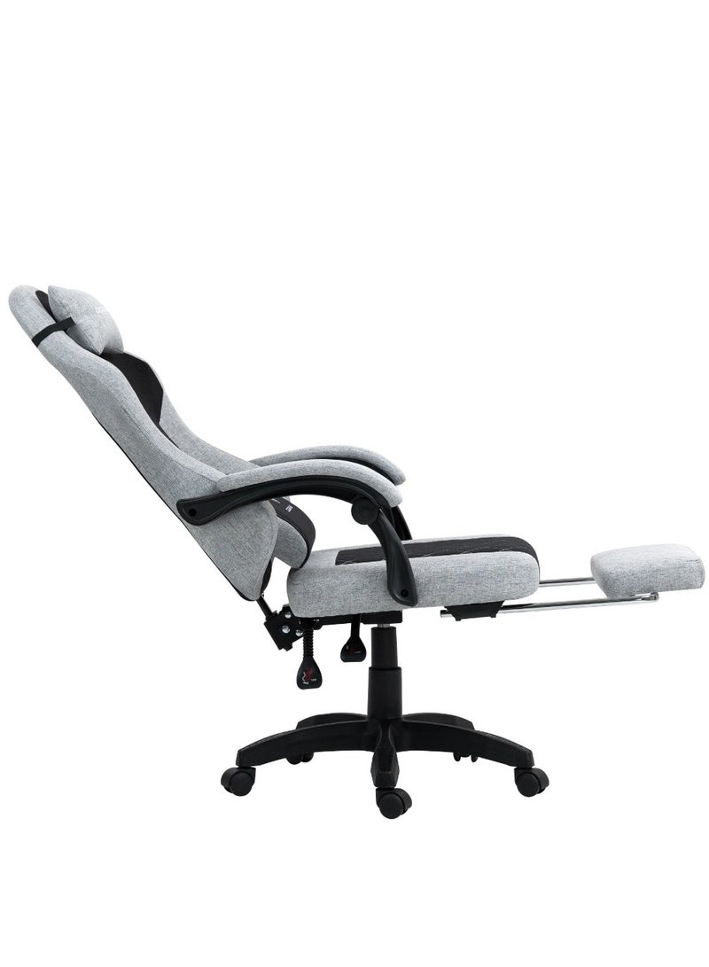 “Ergonomic Gaming & Office Chair with Footrest – High-Back Recliner, Lumbar Support, Adjustable Armrests & Headrest – Swivel Computer Desk Chair KSA” - Image 2
