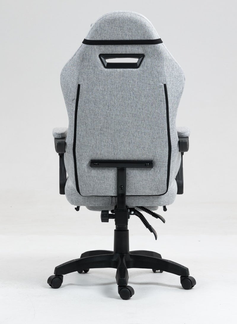 “Ergonomic Gaming & Office Chair with Footrest – High-Back Recliner, Lumbar Support, Adjustable Armrests & Headrest – Swivel Computer Desk Chair KSA” - Image 3