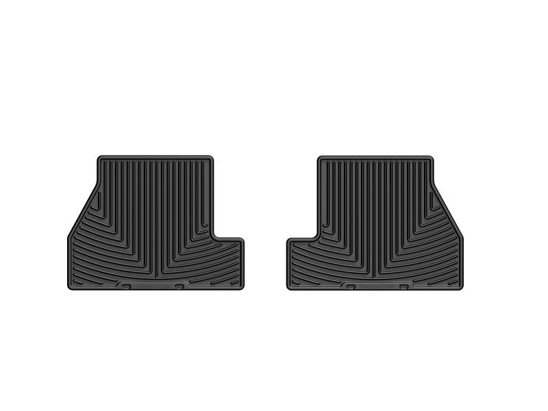 WeatherTech All-Weather Floor Mats for Ford Focus, Focus ST - 2nd Row (W272), Black - Image 1