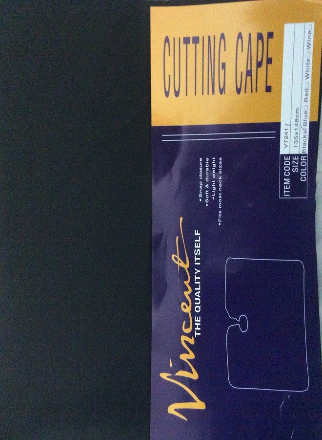 فنسنت غطاء قص الشعر الاحترافي من فينسنت، أسود - Image 2