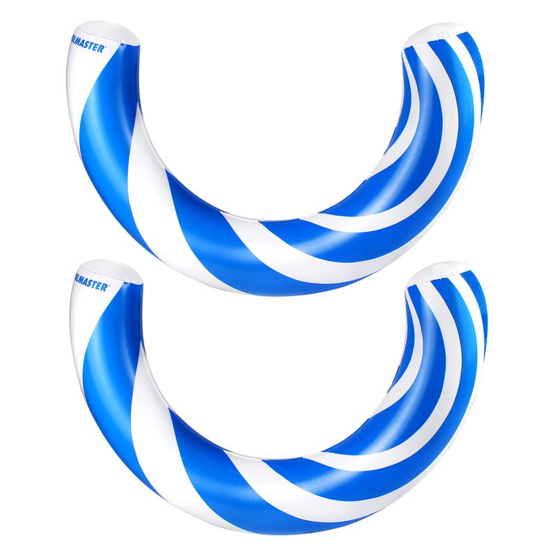 Poolmaster Inflatable Curved Swimming Pool Noodle Pool Float, 2 Pack - Image 2