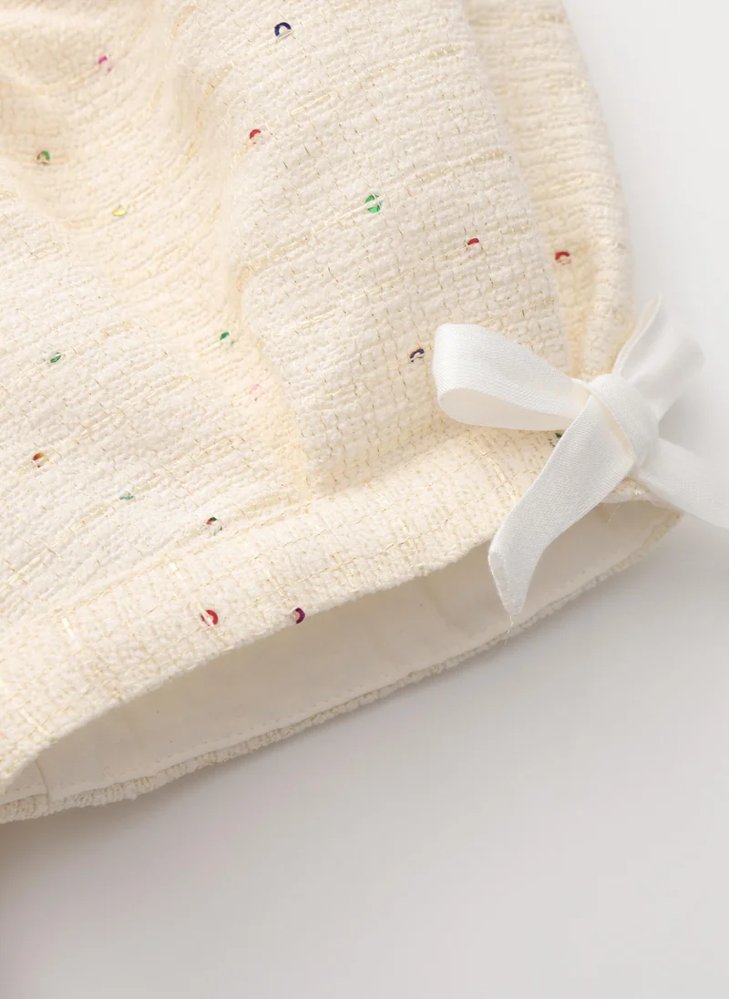 Balabala cream Kids Girls Woven one-piece dress for Women | Best Price UAE