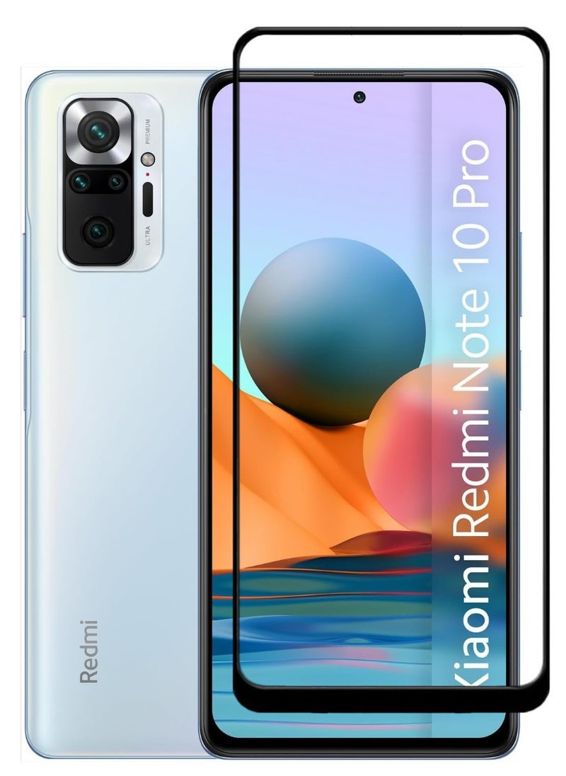 ACLIX Antistatic ESD Dustproof Premium Quality High Definition Tempered Glass Screen Protector Designed For Xiaomi Redmi Note 10 Pro - Image 1