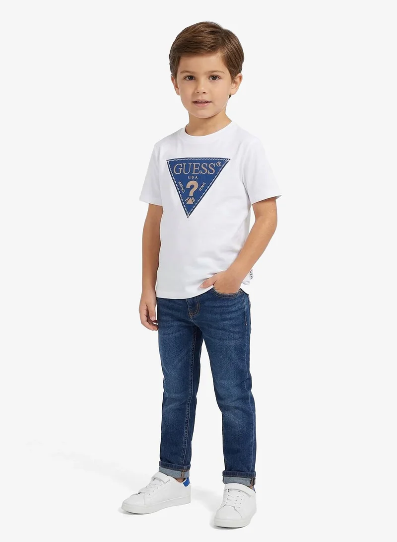 GUESS Youth Graphic Crew Neck T-Shirt