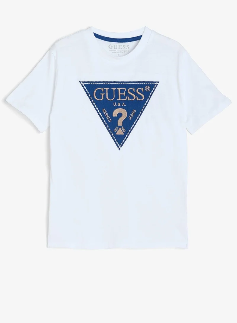 GUESS Youth Graphic Crew Neck T-Shirt