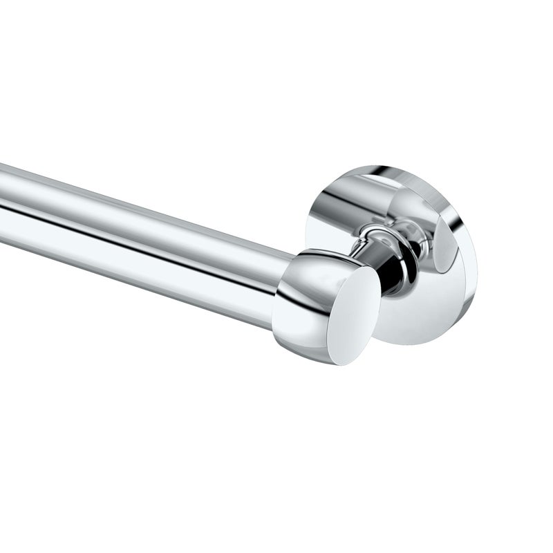 Gatco 621C Gibson 18 L Bathroom Grab Bar Chrome ADA Compliant Stainless Steel Safety Grab Bar - Image 2