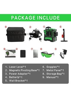 ECVV مستوى ليزر 12 خط أخضر LM820GD  - Image 5