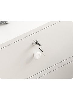 NKX Home Bedside Storage Cabinet With Drawer And Shelf  - Image 3