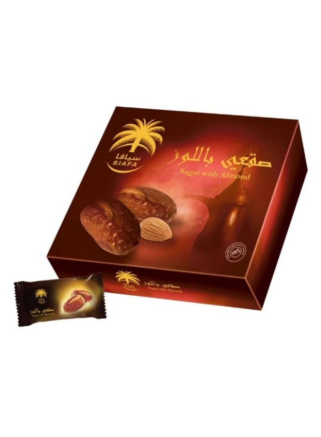 تمر مع اللوز, تمر ساجاي-300غ