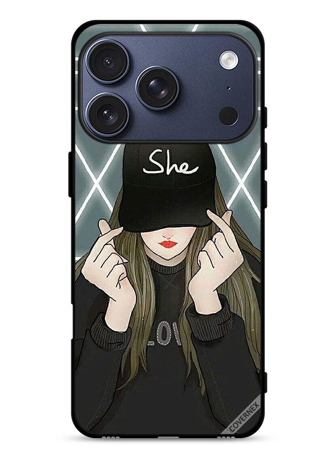 Covernex Apple iPhone 17 Pro Protective Case Cover She On Cap - Image 1