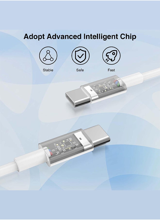 CATANES - USB C to USB C Cable For iPhone Fast Charging Cable For iPhone Series 15 Devices 2 metre Cable - Image 1