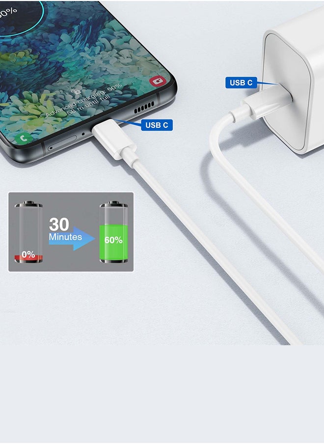 CATANES - USB C to USB C Cable For iPhone Fast Charging Cable For iPhone Series 15 Devices 2 metre Cable - Image 1
