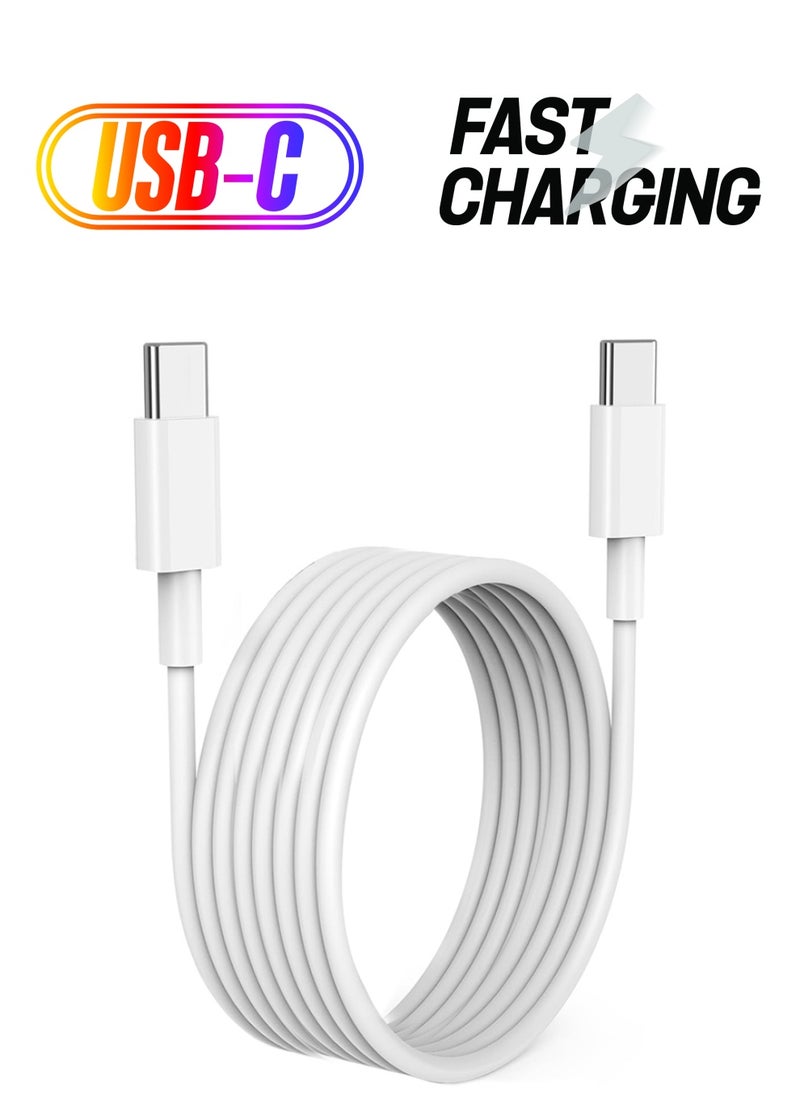 CATANES - USB C to USB C Cable For iPhone Fast Charging Cable For iPhone Series 15 Devices 2 metre Cable - Image 1