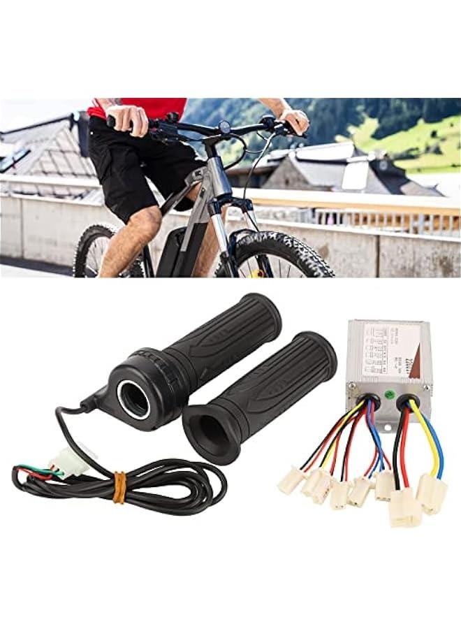 Generic 36V 500W Brushed Speed Motor & Throttle Grip Kit , Speed Controller Throttle Grip Kit for Electric Scooter gone Kart bikes e bikes Tricycle Moped - Image 2