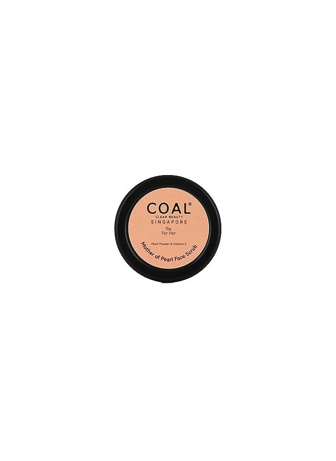COAL CLEAN BEAUTY COAL Clean Beauty Mother of Pearl Face Scrub  - Image 2