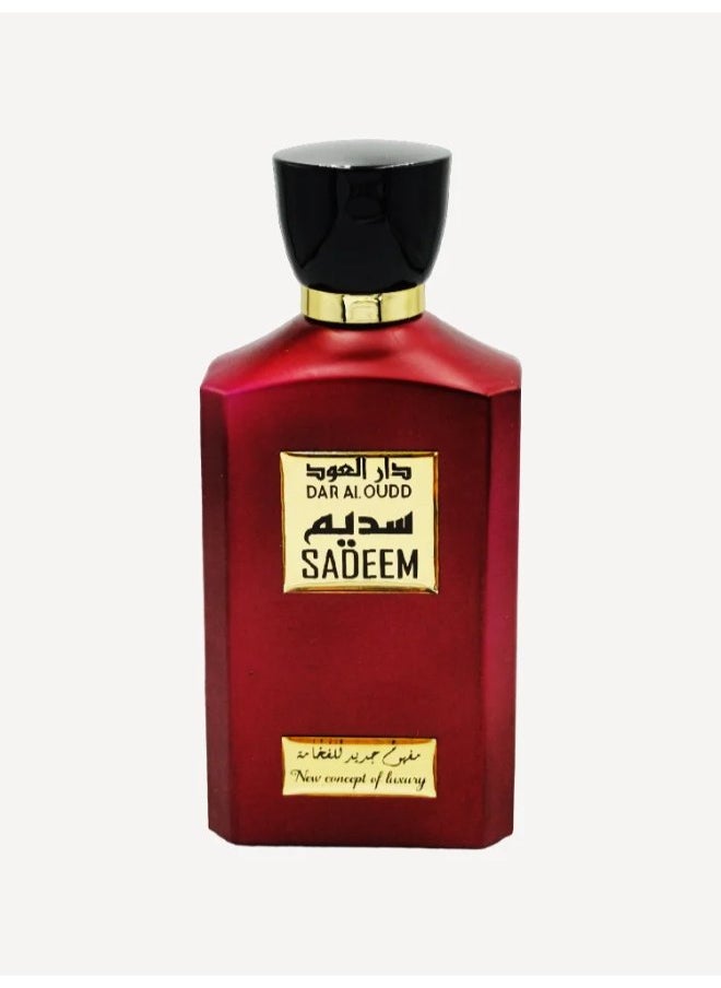 DAR AL OUDD - Sadeem Eau de Parfum Enchanting 100ml Fragrance with Turkish Rose, Mayyesi, and Musk Powder for Men - Image 1
