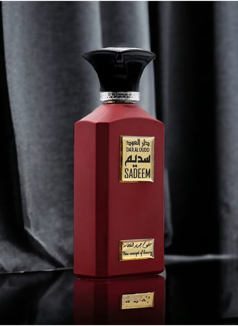 DAR AL OUDD - Sadeem Eau de Parfum Enchanting 100ml Fragrance with Turkish Rose, Mayyesi, and Musk Powder for Men - Image 1
