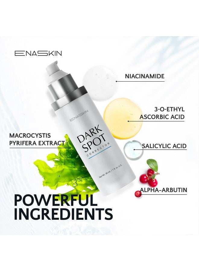 EnaSkin Dark Spot Remover For Face And Body: Age Spot Sun Spot Freckles Melasma Brown Spot Serum - Advanced Formula Corrector Cream With Niacinamide For Women And Men (1.0 Fl Oz) - Image 5