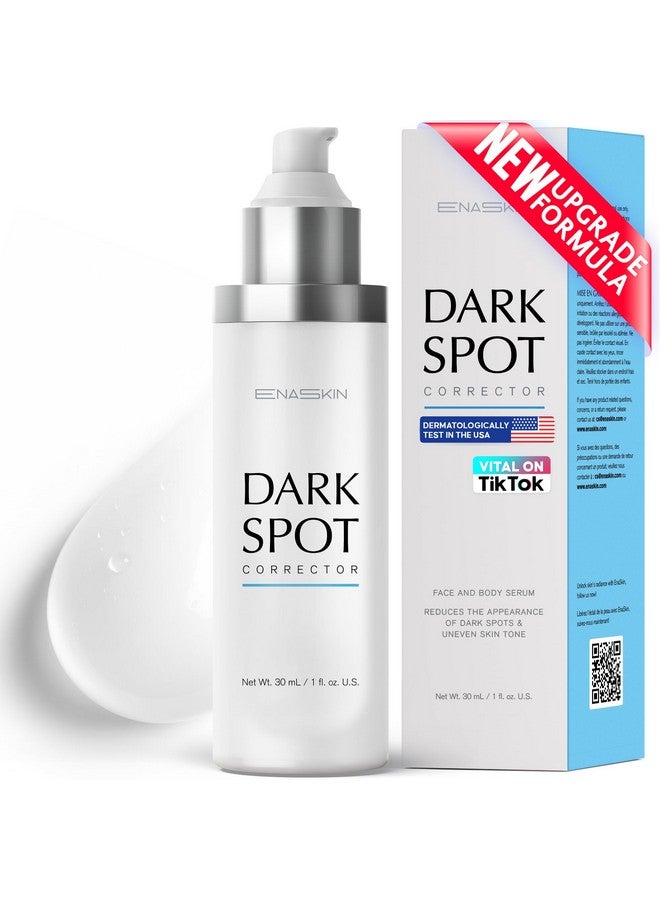 EnaSkin Dark Spot Remover For Face And Body: Age Spot Sun Spot Freckles Melasma Brown Spot Serum - Advanced Formula Corrector Cream With Niacinamide For Women And Men (1.0 Fl Oz) - Image 1