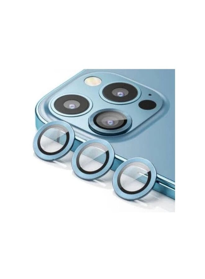 S-TOP حماية عدسات iPhone 13 Pro 13 Pro Max باللون الأزرق. - Image 1