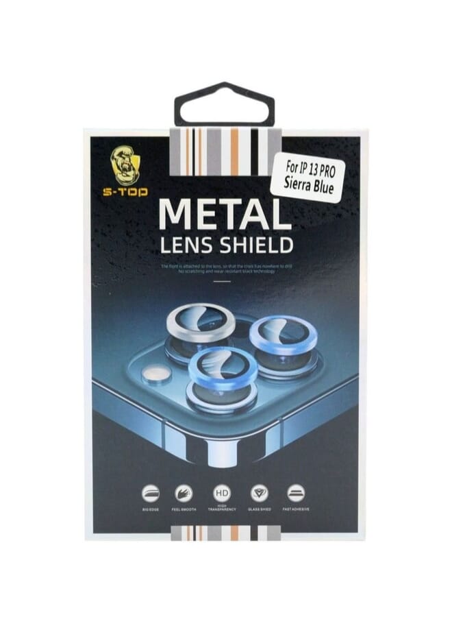 S-TOP حماية عدسات iPhone 13 Pro 13 Pro Max باللون الأزرق. - Image 3