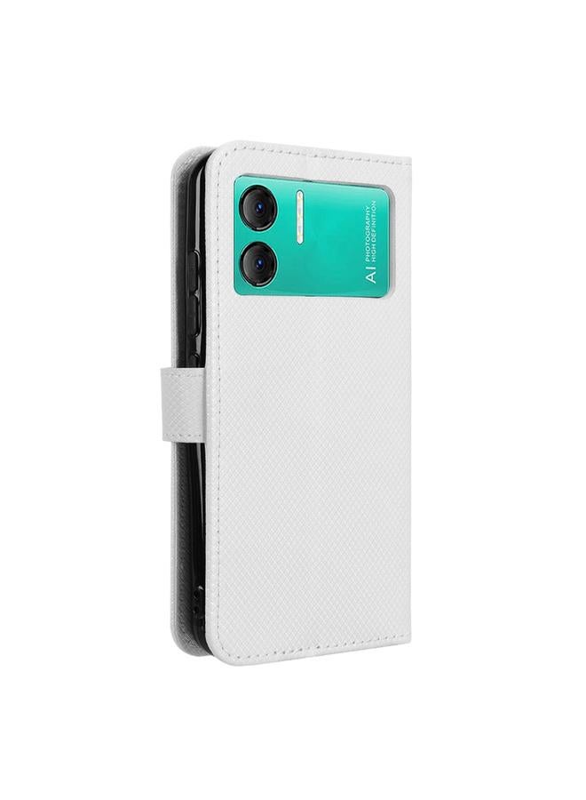 S-TOP Case For Doogee X98 Diamond Texture Leather Phone Case - Image 3