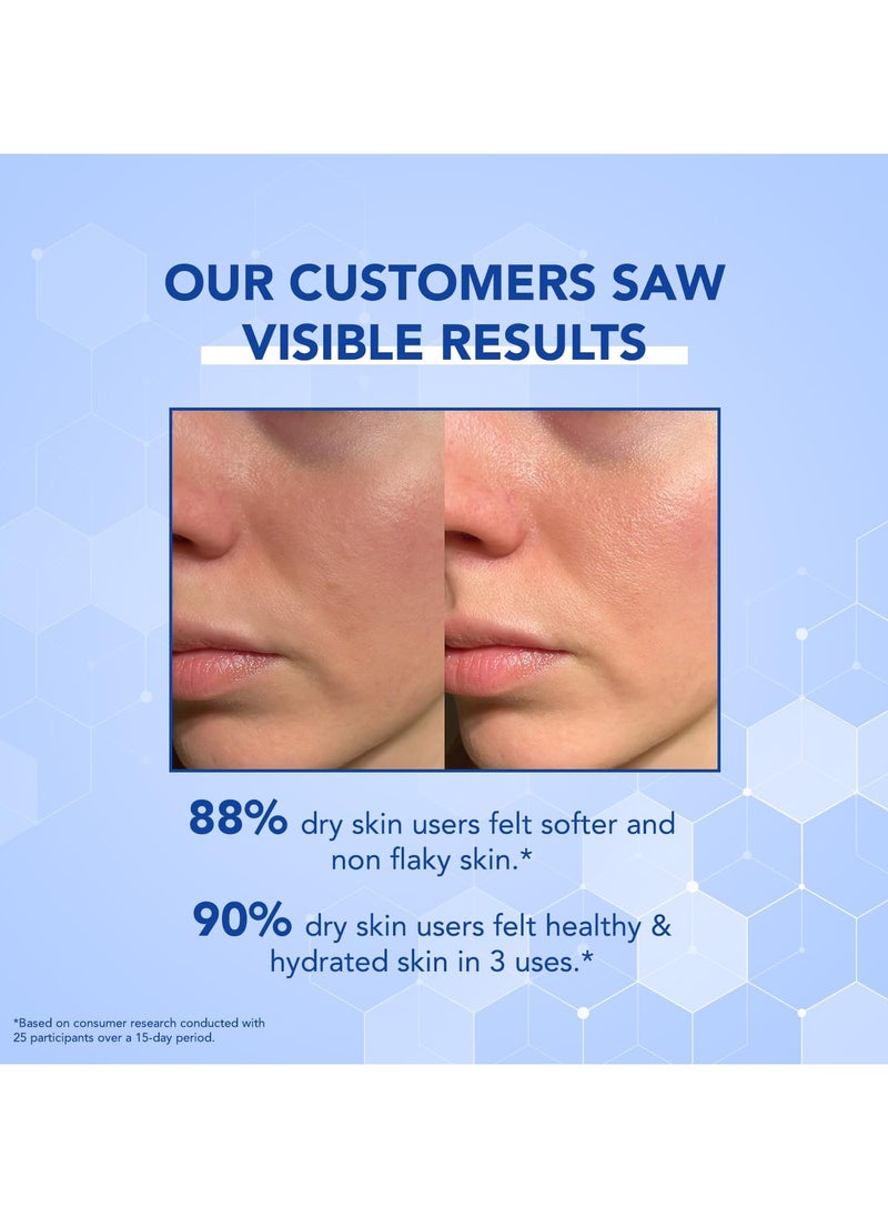 BELLAVITA Face Wash for Dry to Normal Skin, Cleanser |Intense Hydration Facewash for Dry Skin|48hrs Hydration| Gently Cleanses | pH Balanced |100ml  - Image 3