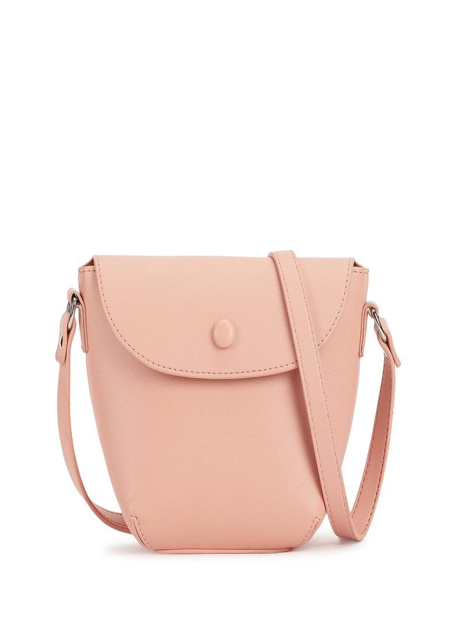 Fastrack Catch Me If You Can Sling Bag for Women | Small Size with Flap and Button Lock, Adjustable Strap | Stylish, Functional Sling Bag for On-the-Go - Image 1