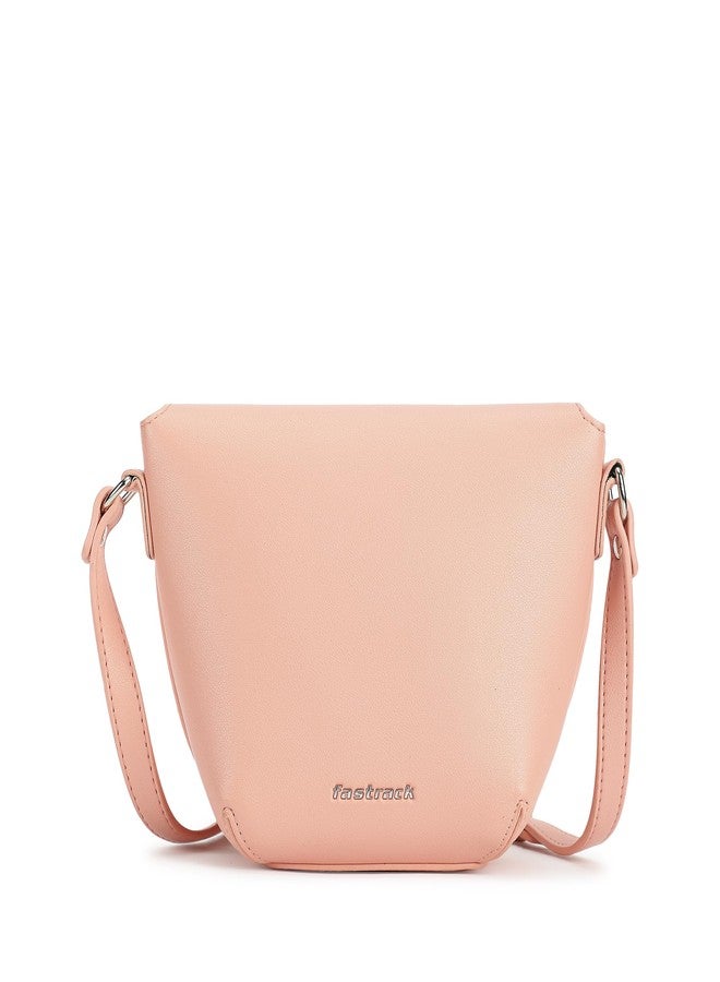 Fastrack Catch Me If You Can Sling Bag for Women | Small Size with Flap and Button Lock, Adjustable Strap | Stylish, Functional Sling Bag for On-the-Go - Image 5