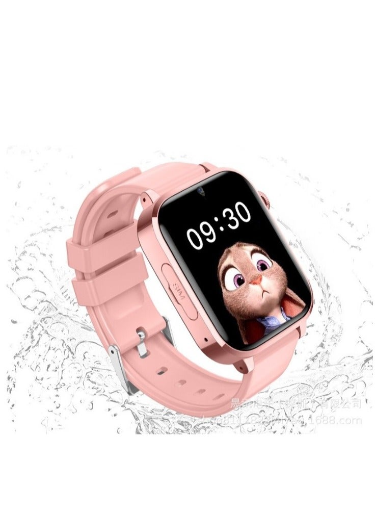 AROAQ Kids Smart Watch, Multifunctional Touching Screen Children Smartwatch, large screen multi-function video call smart watch for boys and girls, H18 Standard Edition-Pink - Image 4