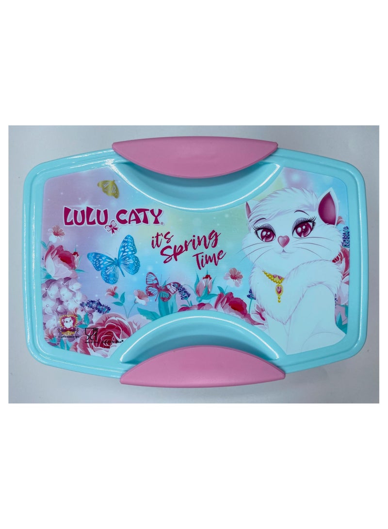 LULU CATY Divided Plastic Lunch Box - Image 2