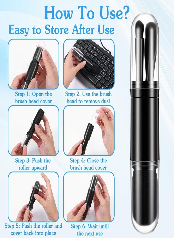 HaiFafafaing 4 Pack Dusting Brush Kit, Exquisite Small Dust Brushes - Image 3