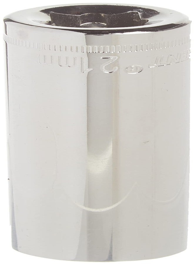 كريسنت مقبس متري عميق ذو 6 نقاط، مقاس 21 مم، بقطر نصف بوصة وقطر 21 مم - CDDS80N - Image 2