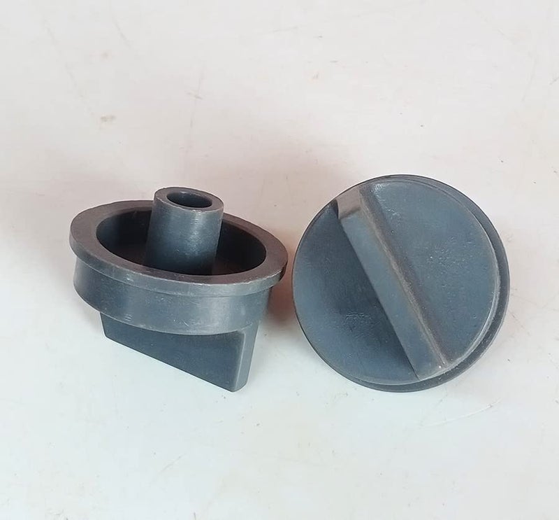 Oven Control Rotary Switch Knob OS0004 4 Pcs Gray  - Image 1