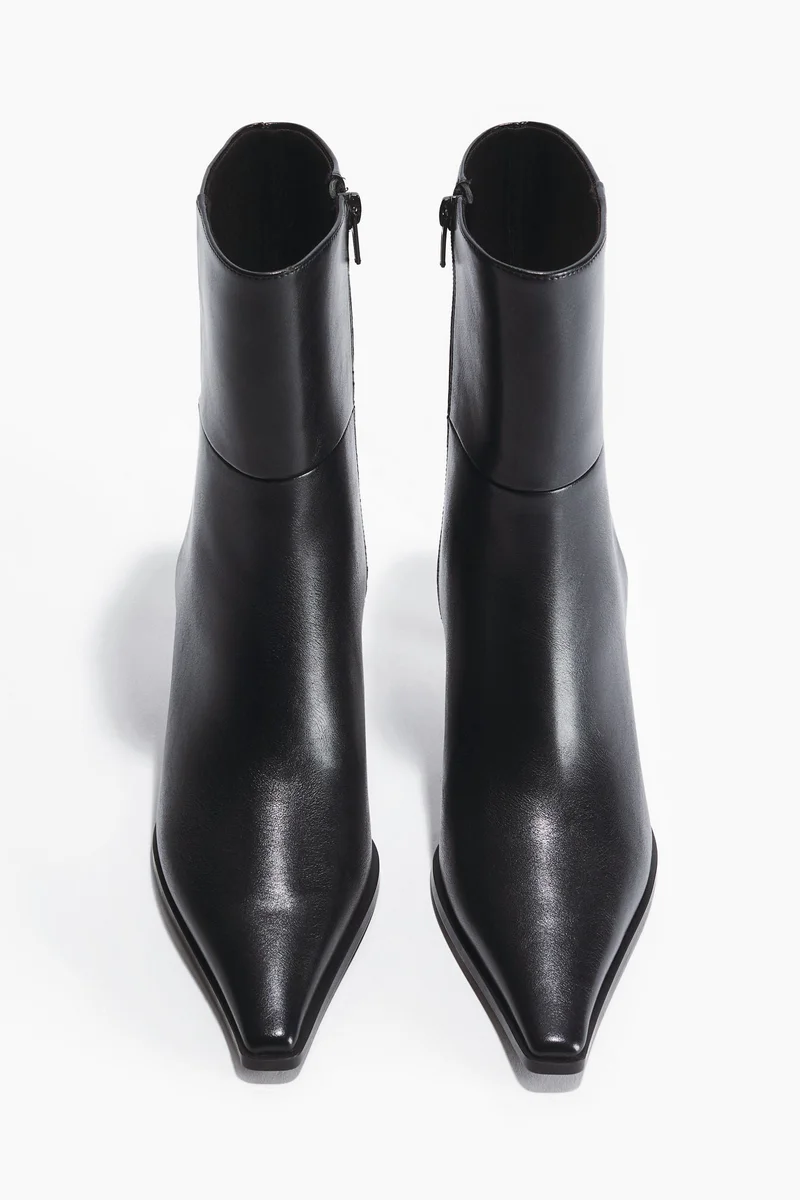 اتش اند ام بوت بكعب بطول الكاحل