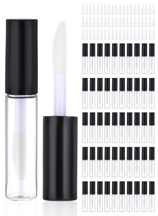 ولهيف أنابيب ملمع شفاه صغيرة من WLLHYF، 100 قطعة، زجاجات مرطب شفاه قابلة لإعادة التعبئة، عبوات شفافة فارغة، أدوات تجميل شخصية للسفر، عبوات أحمر شفاه صغيرة للنساء، مكياج يمكنكِ صنعه بنفسكِ - Image 1