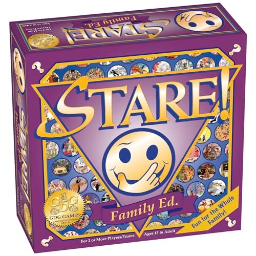 Game Development Group Stare  Fun Game of Visual Recall Where Quirky Image Cards Challenge Players Minds  Classic for Adult  Family Game Night - Image 1