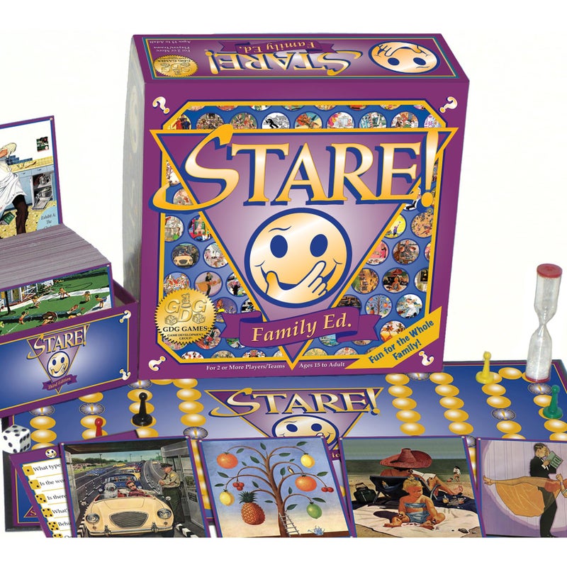 Game Development Group Stare  Fun Game of Visual Recall Where Quirky Image Cards Challenge Players Minds  Classic for Adult  Family Game Night - Image 3