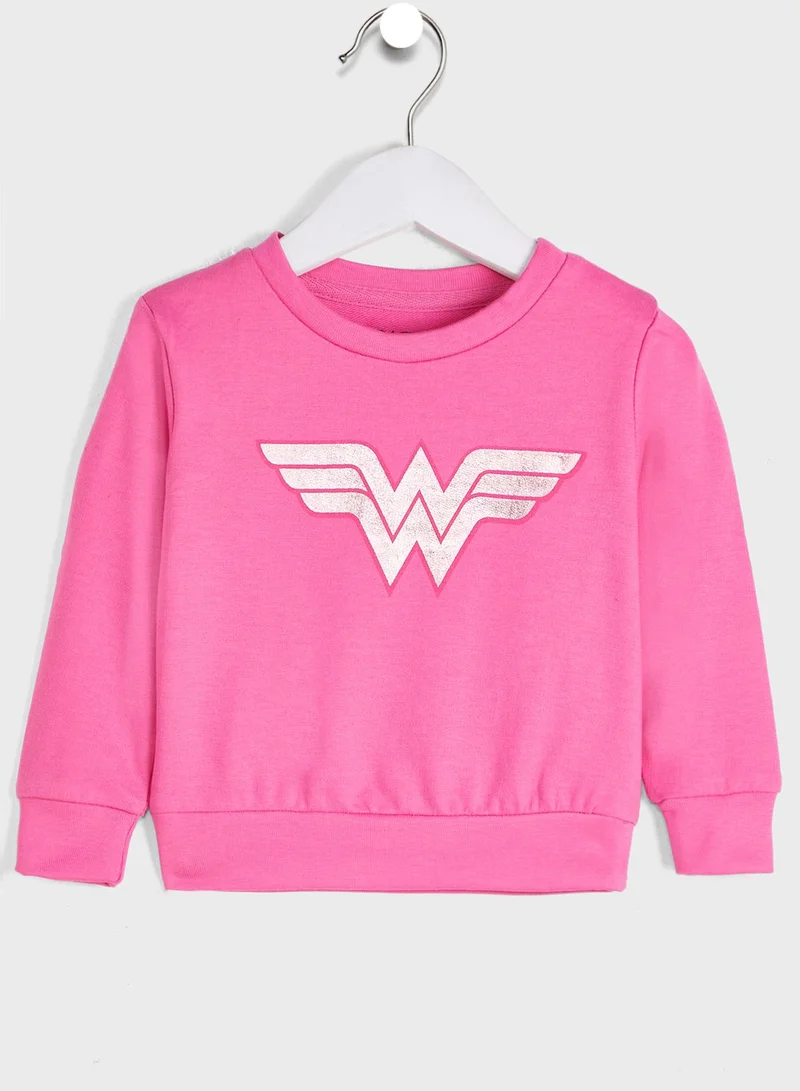 Warner Bros Infant Wonder Woman Sweatshirt