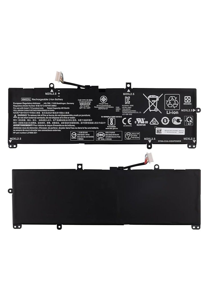 Terabyte Replacement Battery Compatible with MM02XL HP Pavilion 13-AN000TU 13-AN0001TU 13-AN0004TU 13-AN0010NR 13-AN0012TU Series - Image 1