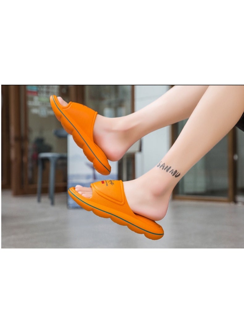 NIBEMINENT Men's Summer Outdoor Non-Slip Wearable  Slippers Soft Sole Comfortable Beach Shoes Trendy Brand Casual Slippers - Image 3