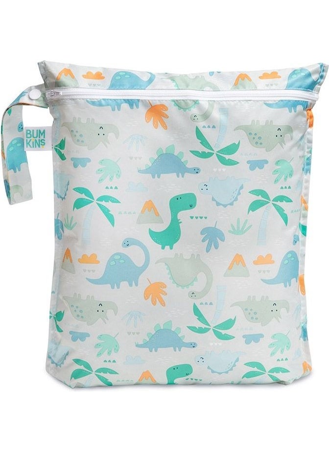BUMKiNs Large Snack Bag Dinosaurs  - Image 1