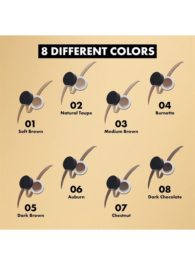 MILANI Stay Put Brow Color - Natural Taupe (0.09 Ounce) Vegan, Cruelty-Free Eyebrow Color that Fills and Shapes Brows… - Image 3