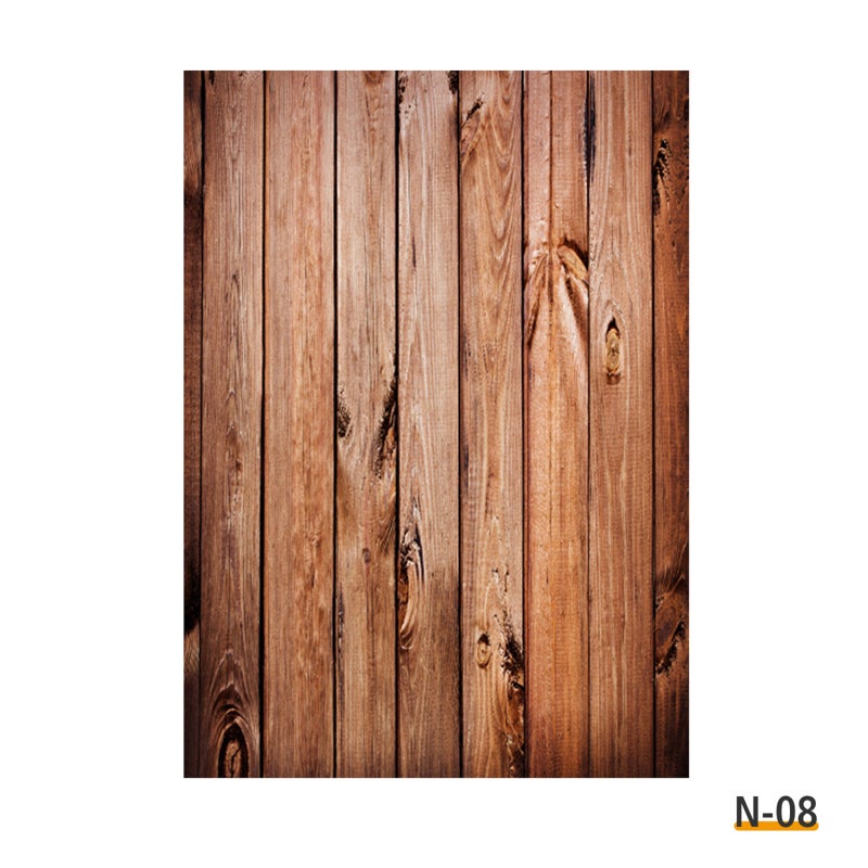 5x7Ft Vinyl Photography Backdrop - Foldable Portable Realistic Wood Grain Pattern Photo Background for Wedding Party Birthday Photobooth Decoration - Image 2