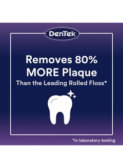 Dentek DenTek Cross Flosser Plaque Control Floss Picks, X-Shaped Floss, 75 count  - Image 3